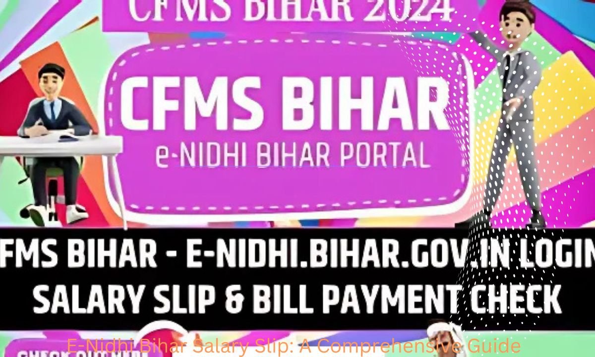 e-nidhi bihar salary slip