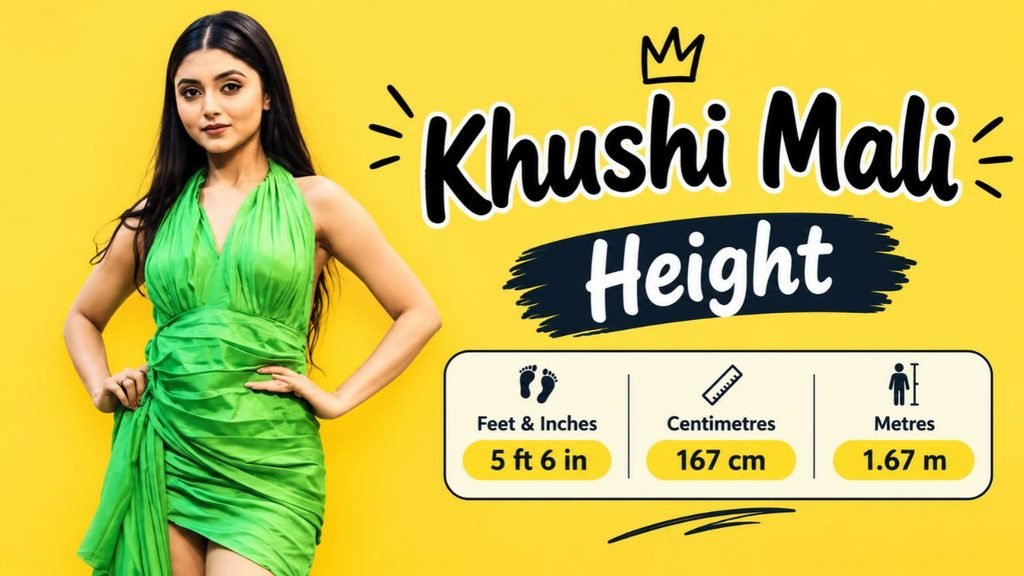 Khushi Mali Height